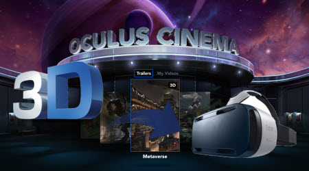 play 3d movies gear vr