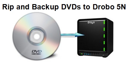 Backup 150+ DVDs on DROBO 5N